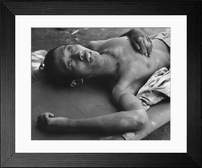Framed Print : Korean Prisoner Framed Print : Korean Prisoner