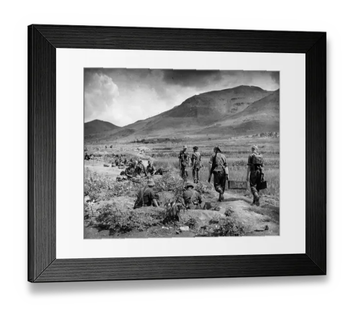 Framed Print : Infantry Rest Framed Print : Infantry Rest