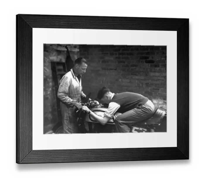 Framed Print : Norton Mechanics Framed Print : Norton Mechanics
