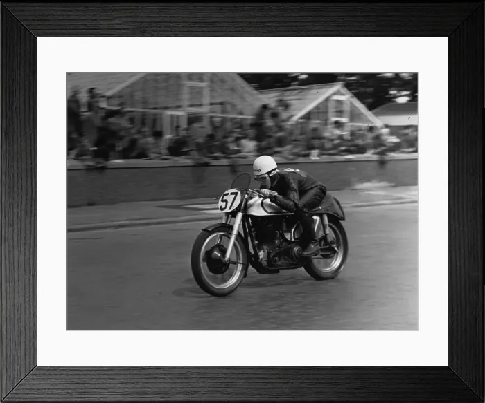 Framed Print : Geoff Duke Framed Print : Geoff Duke