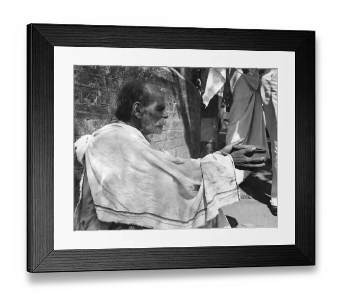 Framed Print : Blind Beggar Framed Print : Blind Beggar