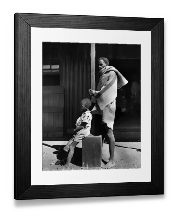 Framed Print : Masarwa Slaves Framed Print : Masarwa Slaves