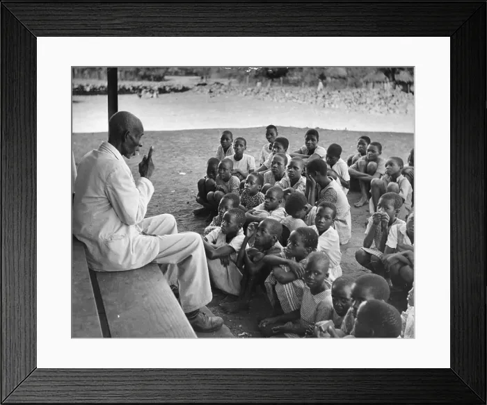 Framed Print : Lessons Outdoors Framed Print : Lessons Outdoors