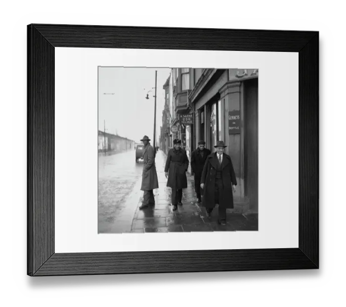 Framed Print : Bute Town Life Framed Print : Bute Town Life