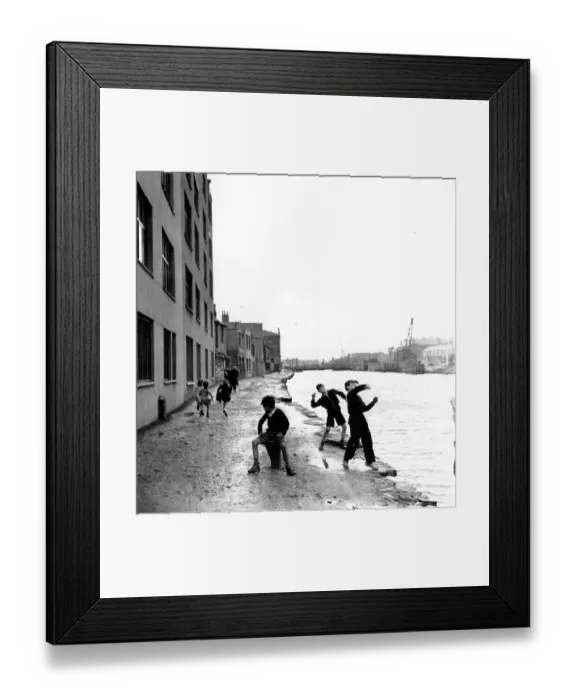 Framed Print : Skimming Stones Framed Print : Skimming Stones