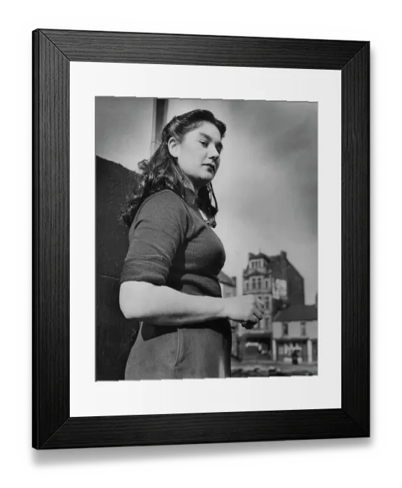 Framed Print : Mrs Khan Of Tiger Bay Framed Print : Mrs Khan Of Tiger Bay
