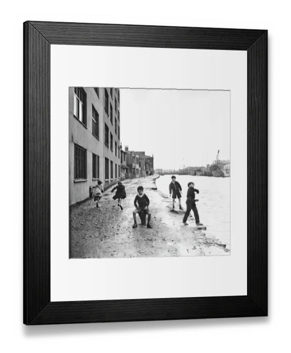 Framed Print : Tiger Bay Children