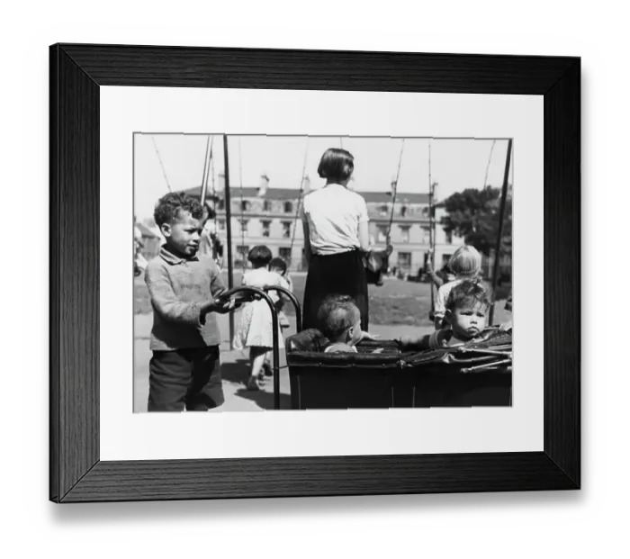 Framed Print : Children At Playground Framed Print : Children At Playground