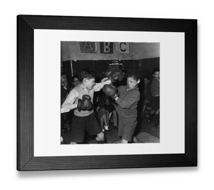 Framed Print : Tiger Bay Boxers