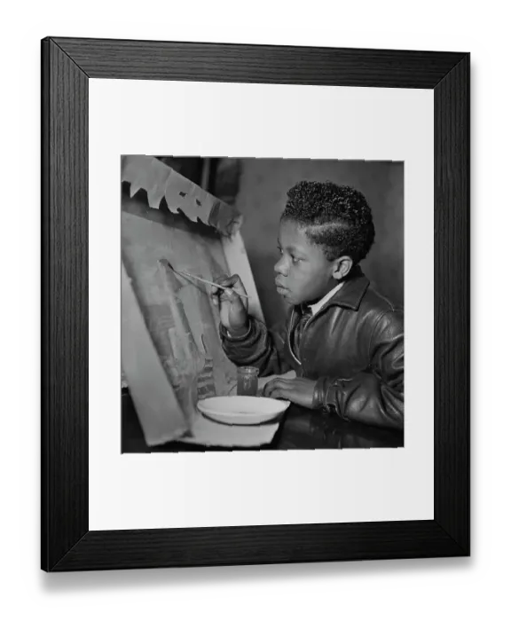 Framed Print : Tiger Bay Painter Framed Print : Tiger Bay Painter