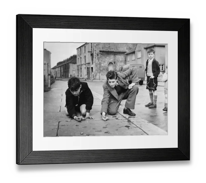 Framed Print : Street Games Framed Print : Street Games