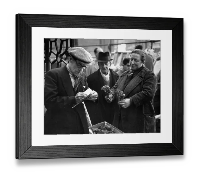 Framed Print : Flower Trade Framed Print : Flower Trade