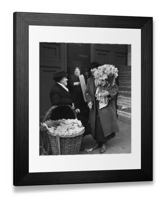 Framed Print : Flower Market Framed Print : Flower Market