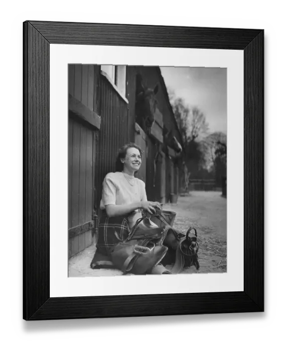 Framed Print : Stable Work Framed Print : Stable Work