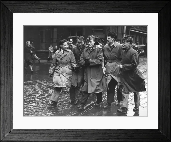 Framed Print : Group Of Young Men Framed Print : Group Of Young Men