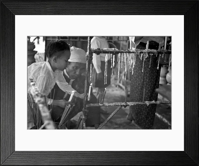 Framed Print : Incense Offering Framed Print : Incense Offering