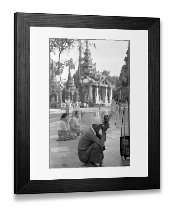 Framed Print : Buddhist Pilgrim Framed Print : Buddhist Pilgrim
