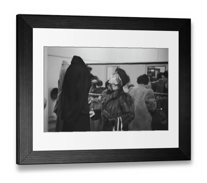 Framed Print : Department Store Shopping, 1950 Framed Print : Department Store Shopping, 1950