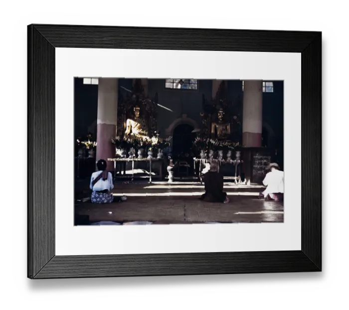 Framed Print : Burmese Temple Framed Print : Burmese Temple
