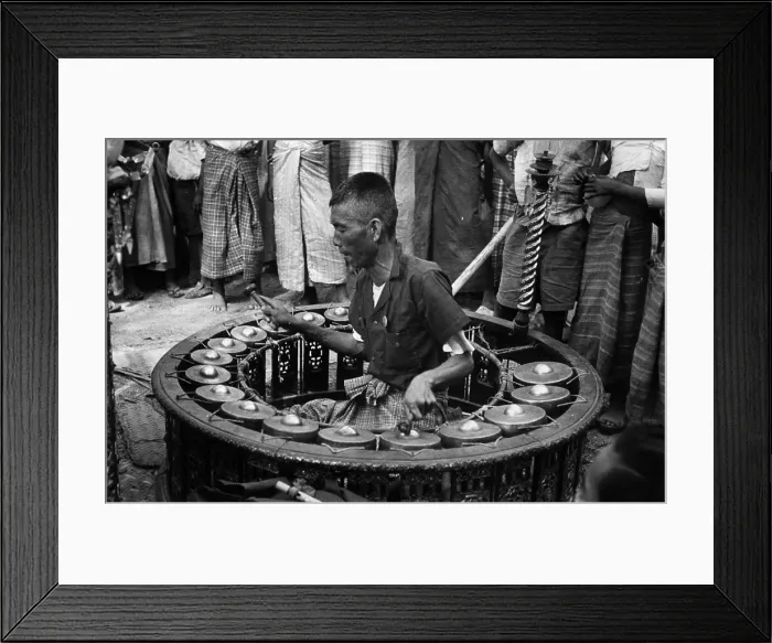 Framed Print : Burmese Percussion Framed Print : Burmese Percussion