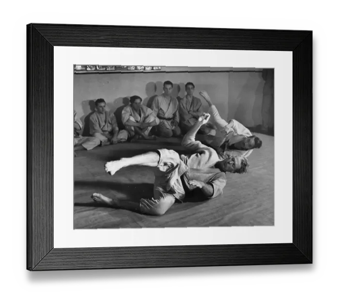 Framed Print : Judo Throw Framed Print : Judo Throw