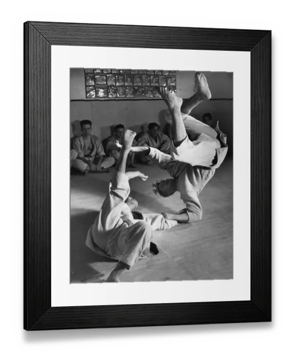 Framed Print : Judo Throw Framed Print : Judo Throw