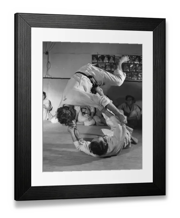 Framed Print : Judo Throw Framed Print : Judo Throw