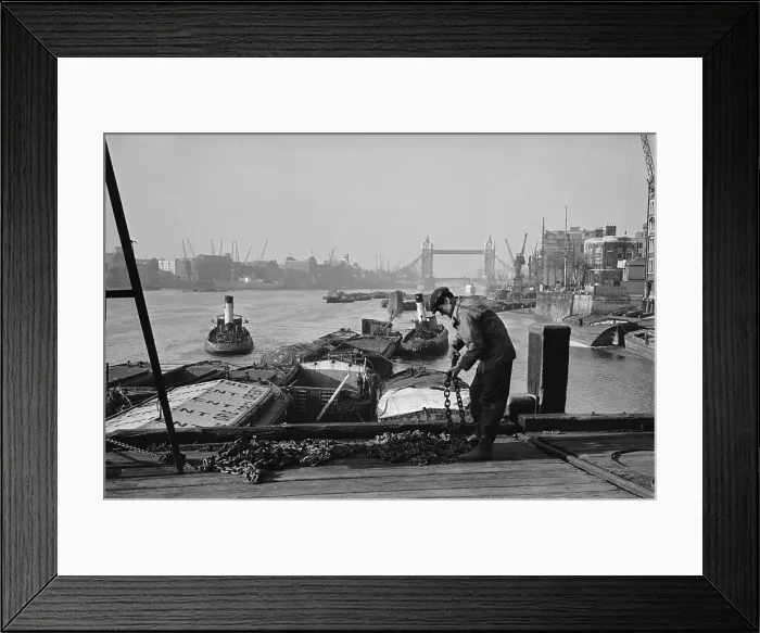 Framed Print : Pool Of London Framed Print : Pool Of London