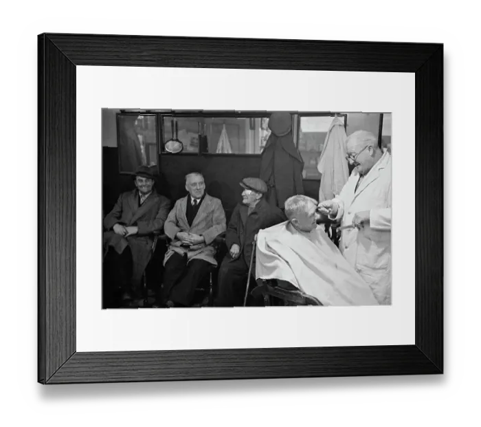 Framed Print : Wapping Barbers Framed Print : Wapping Barbers