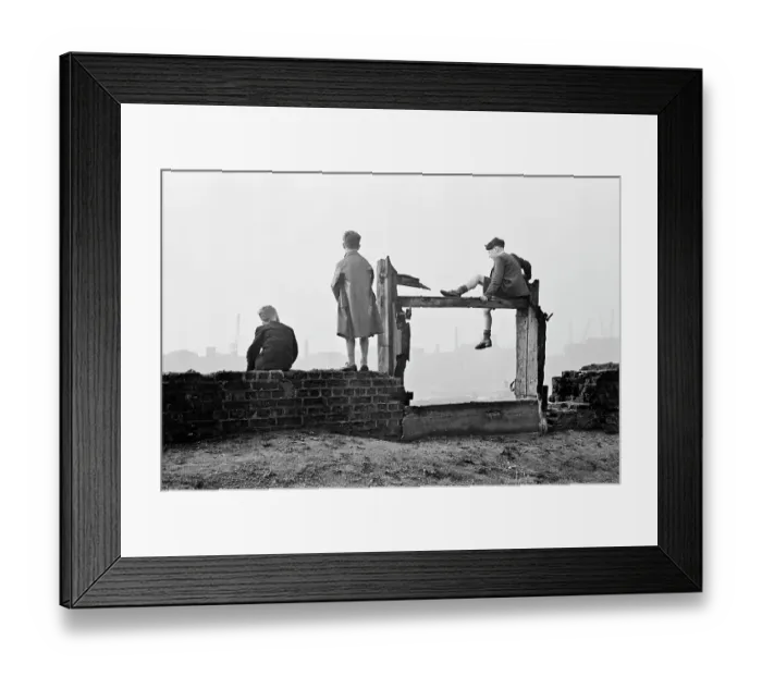 Framed Print : Boys Watch Shipping Framed Print : Boys Watch Shipping