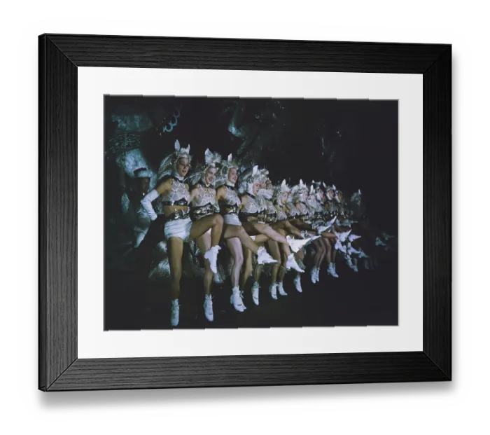 Framed Print : Tiller Girls At Palladium Framed Print : Tiller Girls At Palladium
