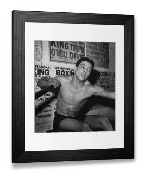 Framed Print : Randolph Turpin Framed Print : Randolph Turpin
