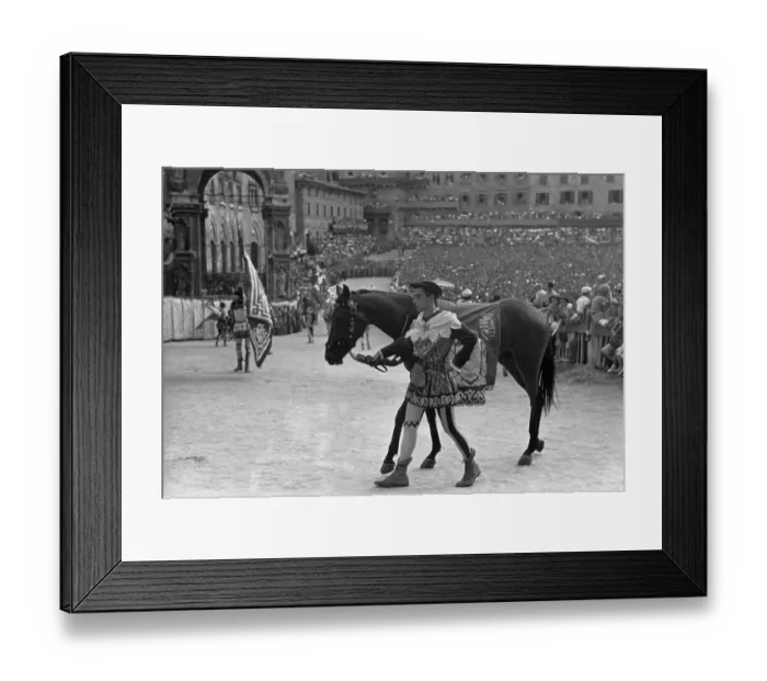 Framed Print : Racing At Siena Framed Print : Racing At Siena