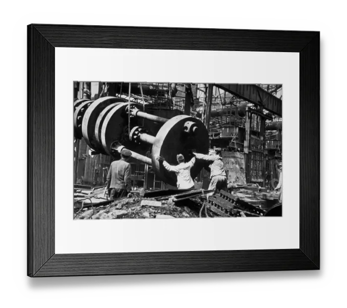Framed Print : Steelworks Framed Print : Steelworks