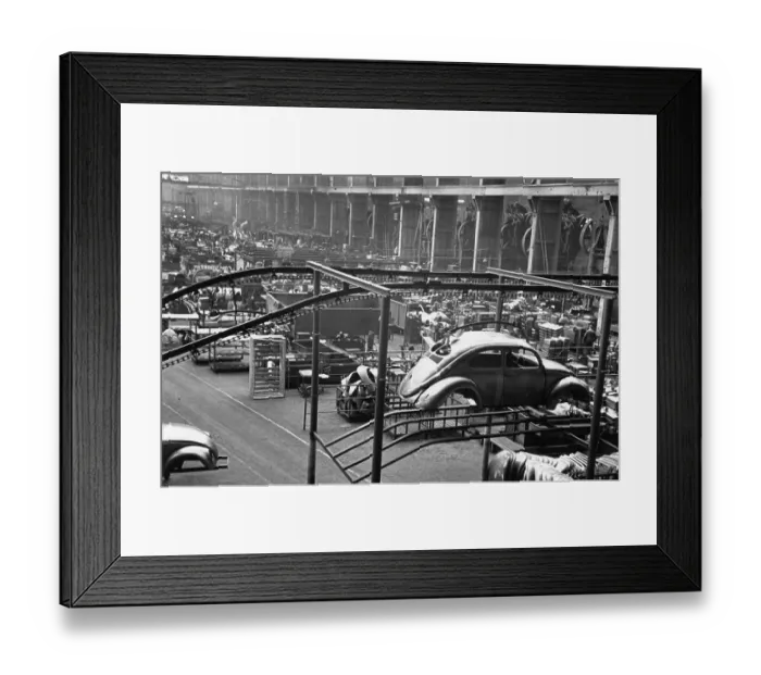 Framed Print : Volkswagen Factory Framed Print : Volkswagen Factory