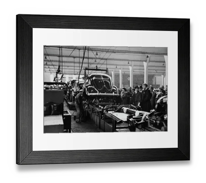 Framed Print : Volkswagen Factory Framed Print : Volkswagen Factory