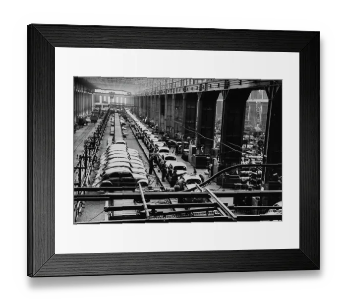Framed Print : Volkswagen Plant Framed Print : Volkswagen Plant