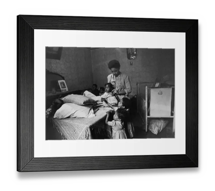 Framed Print : Mother And Children Framed Print : Mother And Children