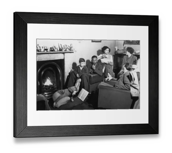 Framed Print : Visiting Family Framed Print : Visiting Family