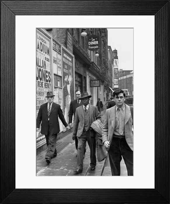 Framed Print : Multicultural Soho