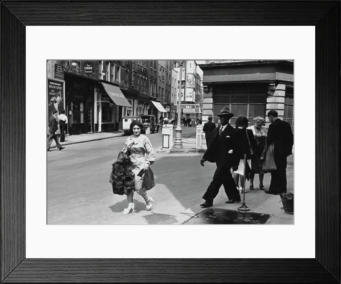 Framed Print : Street Scene Framed Print : Street Scene