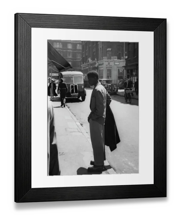 Framed Print : Soho Street Scene Framed Print : Soho Street Scene
