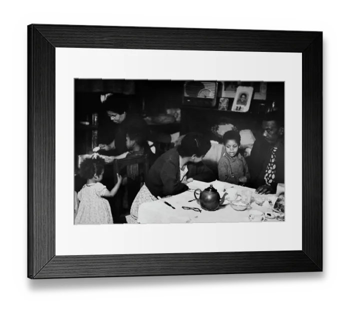 Framed Print : The Johnsons Framed Print : The Johnsons