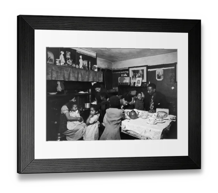 Framed Print : West Indian Family Framed Print : West Indian Family