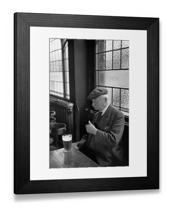 Framed Print : Solitary Drinker Framed Print : Solitary Drinker