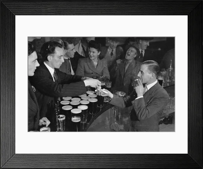 Framed Print : Round Of Drinks Framed Print : Round Of Drinks