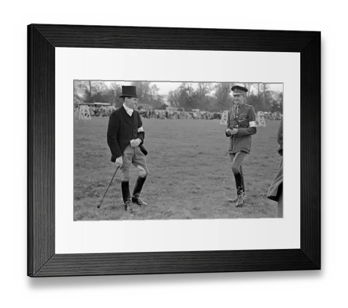 Framed Print : The Rivals Meet Framed Print : The Rivals Meet