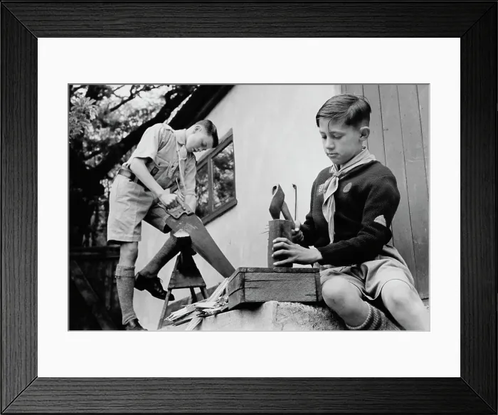Framed Print : Bob-A-Job Week Framed Print : Bob-A-Job Week