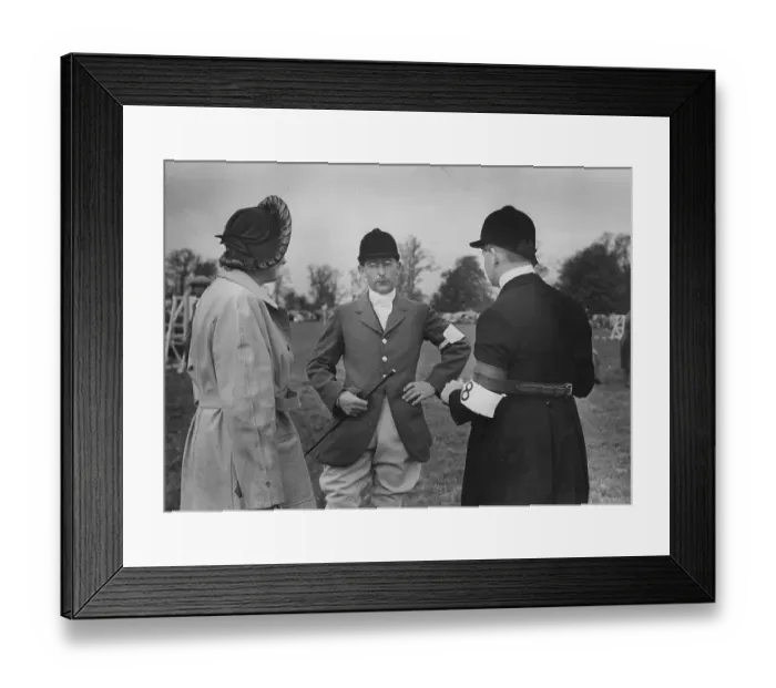 Framed Print : Badminton Riders Framed Print : Badminton Riders