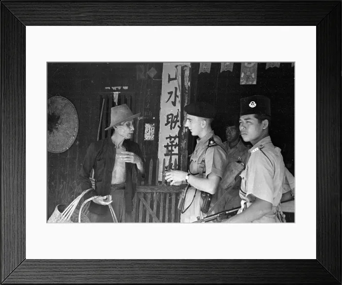 Framed Print : Malayan Police Framed Print : Malayan Police